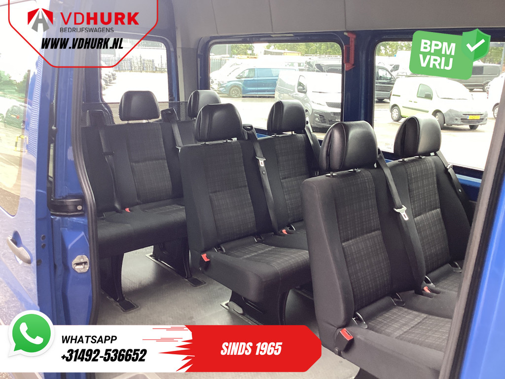 Mercedes-Benz Sprinter 213 2.2 CDI Aut. L2H2 9 Persoons EXPORT Incl. BTW&BPM EUR13.915,- Airco/ PDC V+A/ Side & Rearbar 11
