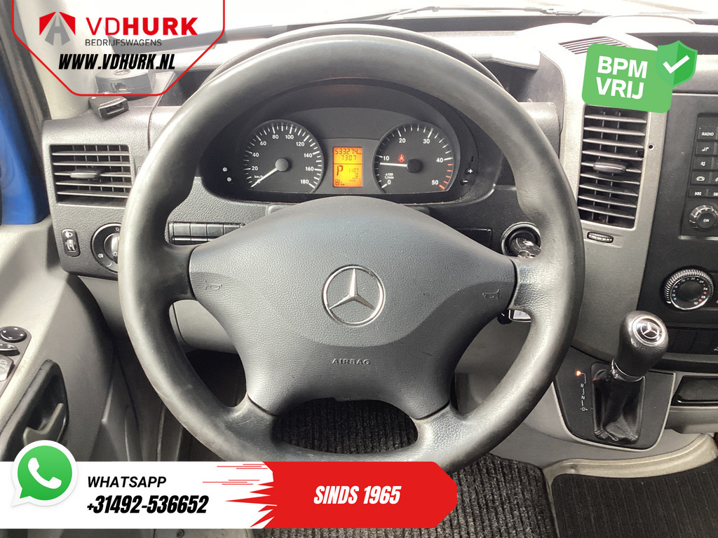 Mercedes-Benz Sprinter 213 2.2 CDI Aut. L2H2 9 Persoons EXPORT Incl. BTW&BPM EUR13.915,- Airco/ PDC V+A/ Side & Rearbar 13