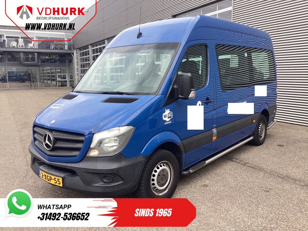 Mercedes-Benz Sprinter 213 2.2 CDI Aut. L2H2 EUR13.915,- Incl. BTW (BPM VRIJ) EXPORT Combi/ 9 Persoons/ Kombi/ 9P/ Airco/ PDC 8