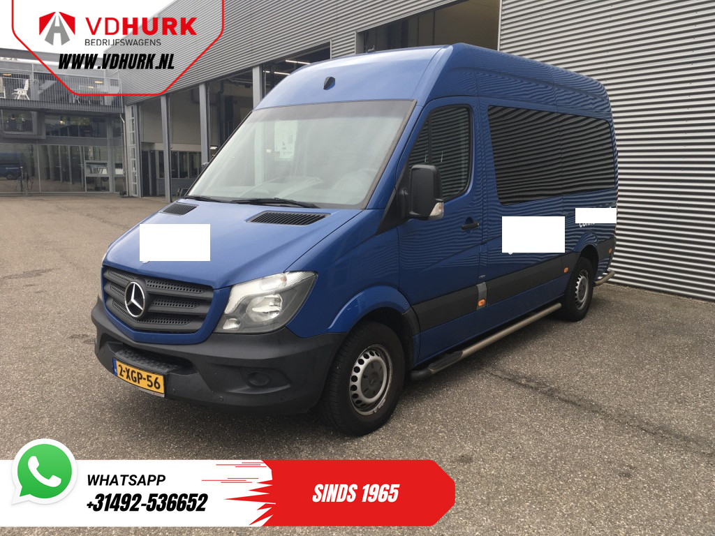 Mercedes-Benz Sprinter 213 2.2 CDI Aut. L2H2 EUR13.915,- Incl. BTW (BPM VRIJ) EXPORT Combi/ 9 Persoons/ Kombi/ 9P/ Airco/ PDC 8