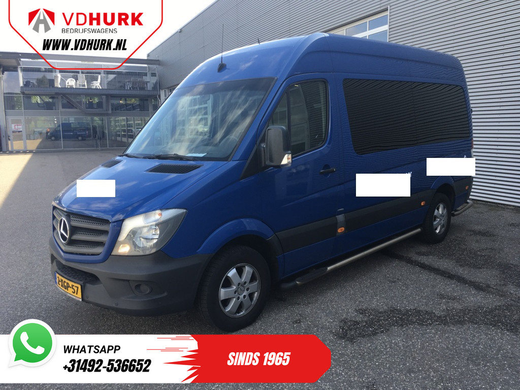 Mercedes-Benz Sprinter 213 2.2 CDI Aut. L2H2 EUR13.915,- Incl. BTW (BPM VRIJ) EXPORT Combi/ 9 Persoons/ Kombi/ 9P/ LMV/ Airco/ PDC 8