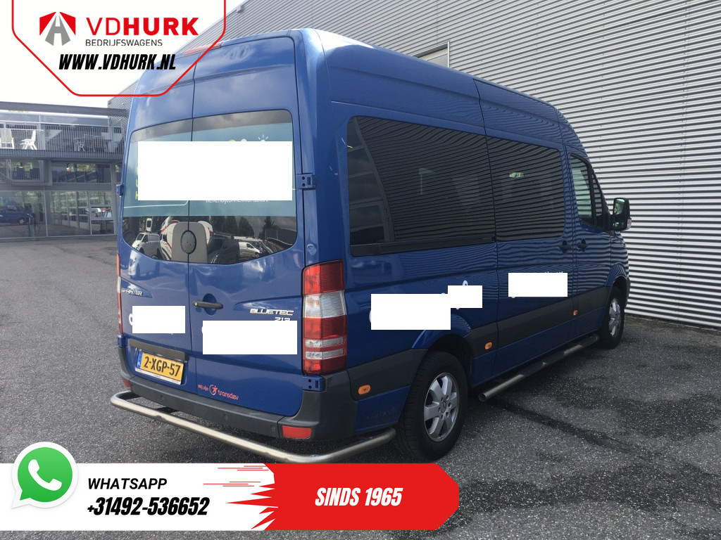 Mercedes-Benz Sprinter 213 2.2 CDI Aut. L2H2 EUR13.915,- Incl. BTW (BPM VRIJ) EXPORT Combi/ 9 Persoons/ Kombi/ 9P/ LMV/ Airco/ PDC 9