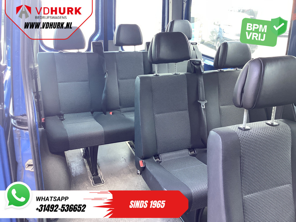 Mercedes-Benz Sprinter 213 2.2 CDI Aut. L2H2 EUR14.460,- Incl. BTW (BPM VRIJ) EXPORT Combi/ 9 Persoons/ Kombi/ 9P/ APK 7-26/ Airco/ PDC 11