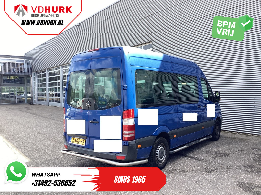 Mercedes-Benz Sprinter 213 2.2 CDI Aut. L2H2 EUR14.460,- Incl. BTW (BPM VRIJ) EXPORT Combi/ 9 Persoons/ Kombi/ 9P/ APK 7-26/ Airco/ PDC 8