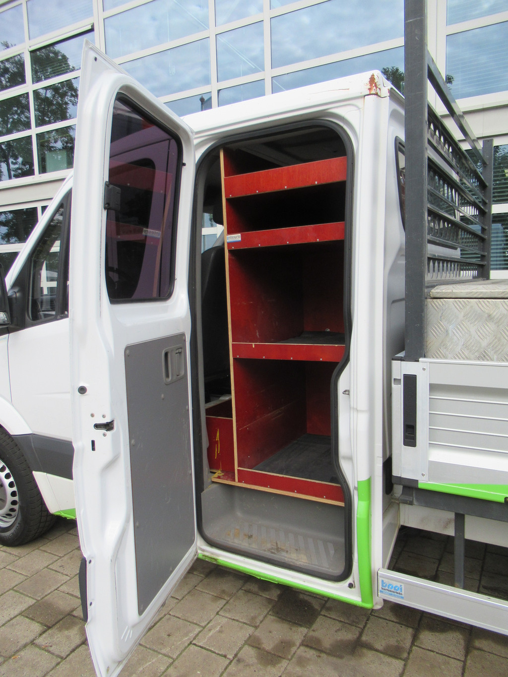 Mercedes-Benz Sprinter 310 2.2 CDI 366 DOKA Maxilift Kraan Kran Dubbelcabine 13