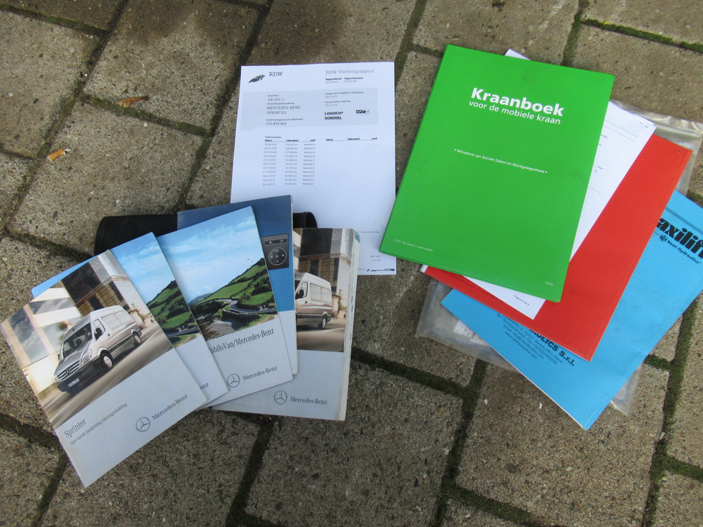 Mercedes-Benz Sprinter 310 2.2 CDI 366 DOKA Maxilift Kraan Kran Dubbelcabine 9