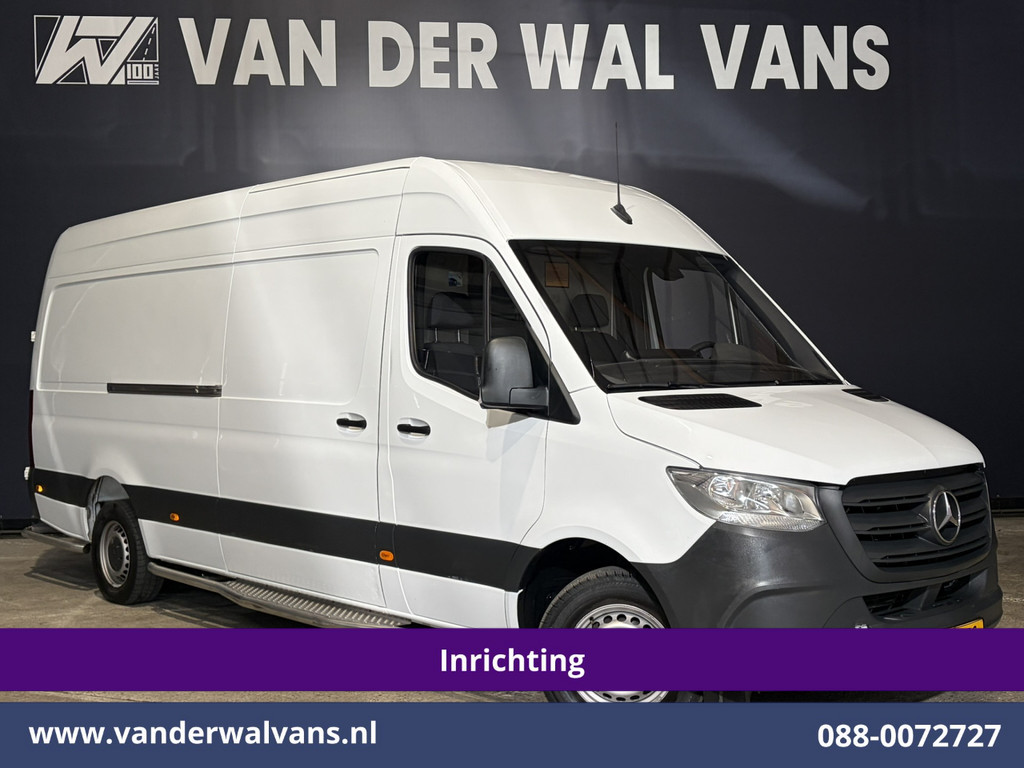 Mercedes-Benz Sprinter 311 CDI Automaat L3H2 *PostNL inrichting* Euro6 Airco | Camera | Schappen Doorloopdeur, 270 Gr. achterdeuren, Sidebars