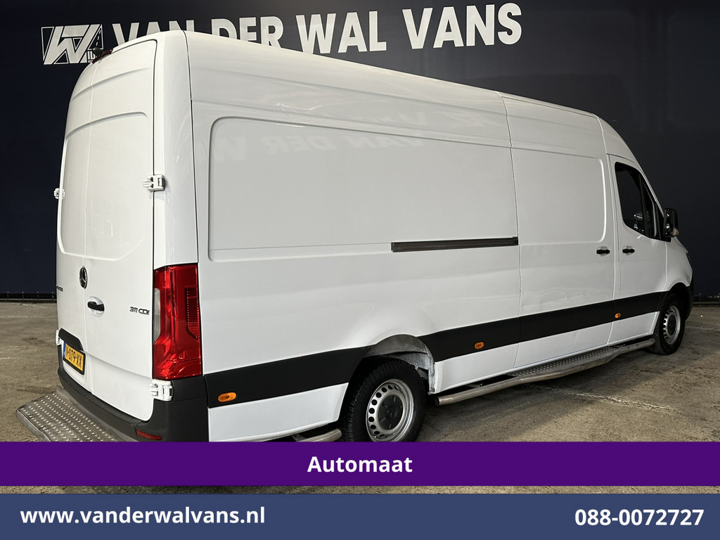 Mercedes-Benz Sprinter 311 CDI Automaat L3H2 *PostNL inrichting* Euro6 Airco | Camera | Schappen Doorloopdeur, 270 Gr. achterdeuren, Sidebars 10