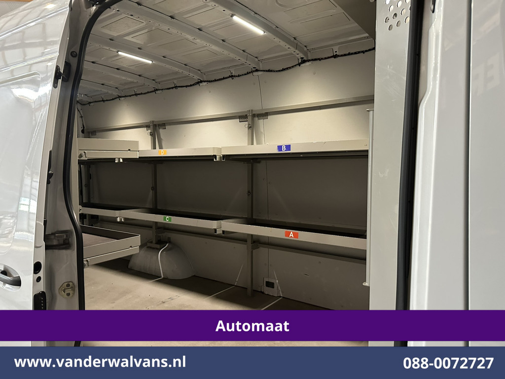 Mercedes-Benz Sprinter 311 CDI Automaat L3H2 *PostNL inrichting* Euro6 Airco | Camera | Schappen Doorloopdeur, 270 Gr. achterdeuren, Sidebars 11