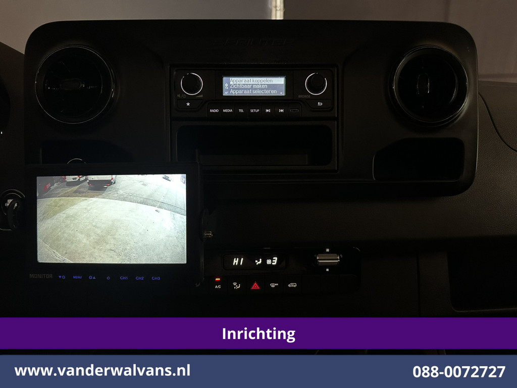 Mercedes-Benz Sprinter 311 CDI Automaat L3H2 *PostNL inrichting* Euro6 Airco | Camera | Schappen Doorloopdeur, 270 Gr. achterdeuren, Sidebars 12
