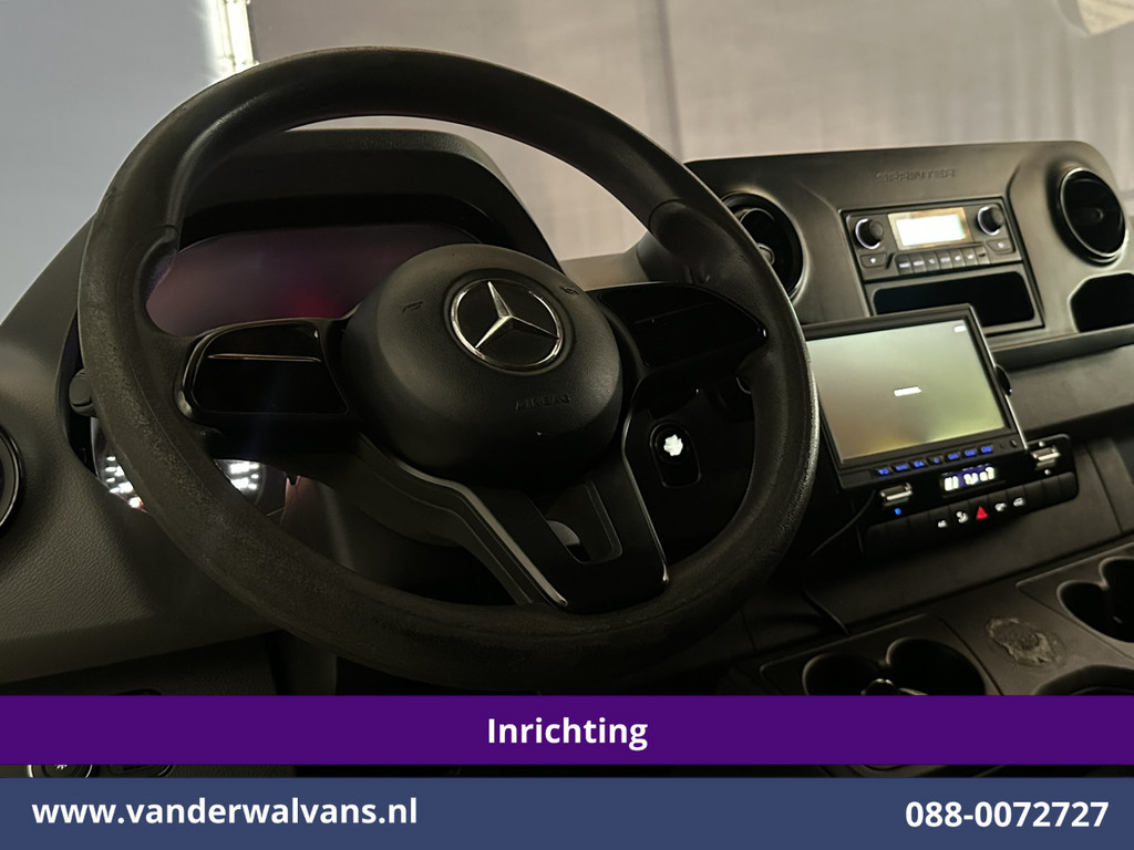 Mercedes-Benz Sprinter 311 CDI Automaat L3H2 *PostNL inrichting* Euro6 Airco | Camera | Schappen Doorloopdeur, 270 Gr. achterdeuren, Sidebars 13