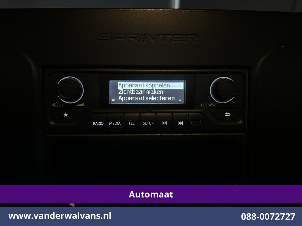 Mercedes-Benz Sprinter 311 CDI Automaat L3H2 *PostNL inrichting* Euro6 Airco | Camera | Schappen Doorloopdeur, 270 Gr. achterdeuren, Sidebars 14