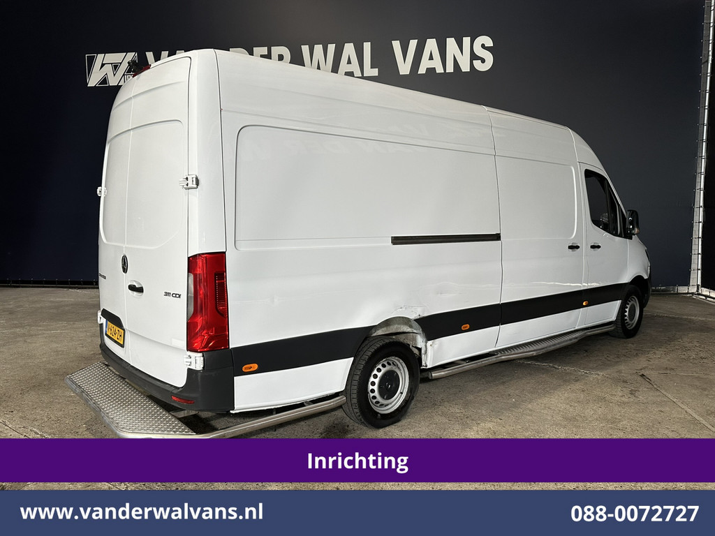 Mercedes-Benz Sprinter 311 CDI Automaat L3H2 *PostNL inrichting* Euro6 Airco | Camera | Schappen Doorloopdeur, 270 Gr. achterdeuren, Sidebars 7