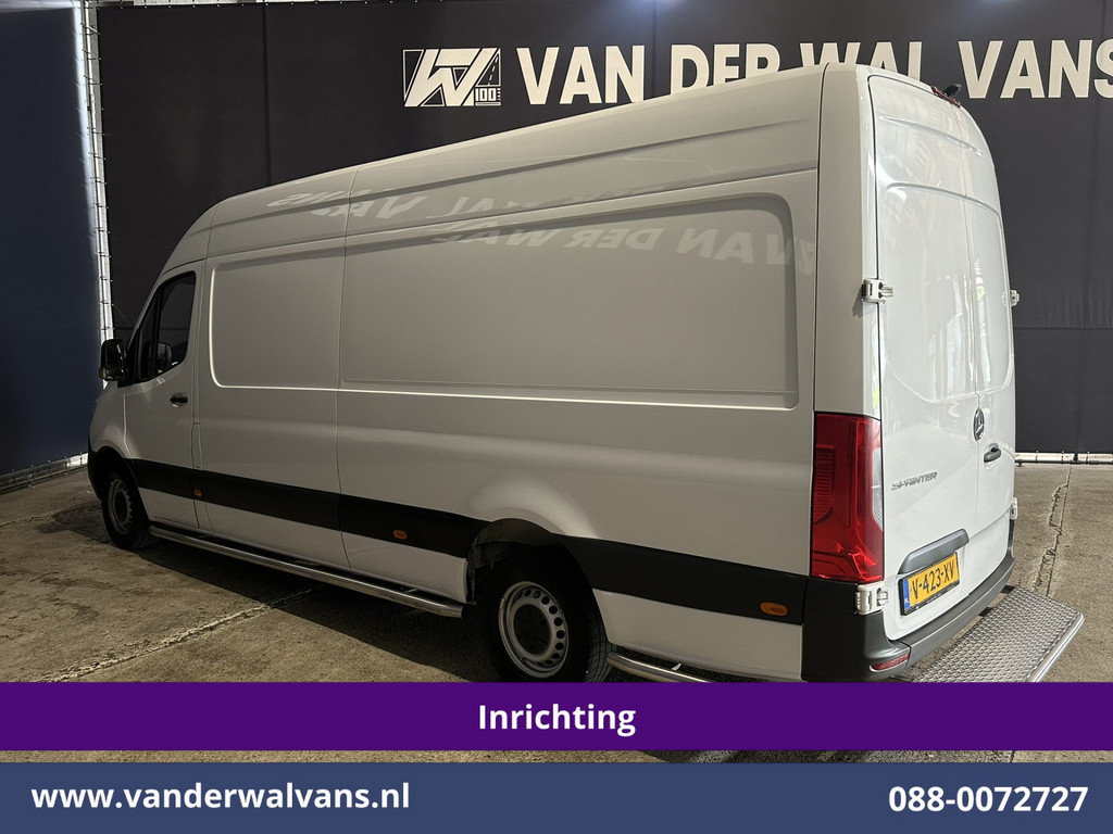 Mercedes-Benz Sprinter 311 CDI Automaat L3H2 *PostNL inrichting* Euro6 Airco | Camera | Schappen Doorloopdeur, 270 Gr. achterdeuren, Sidebars 8