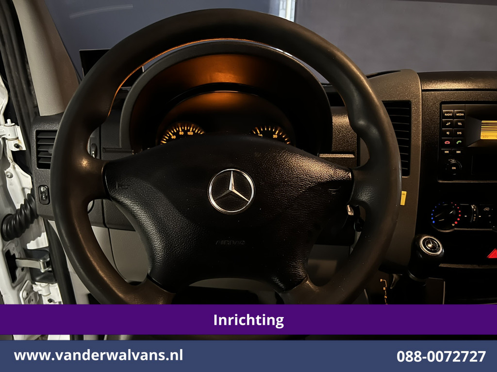 Mercedes-Benz Sprinter 311 CDI Automaat L3H2 *Post NL inrichting* Euro6 Camera | Schappen Doorloopdeur, 270 Gr. achterdeuren, Sidebars 13