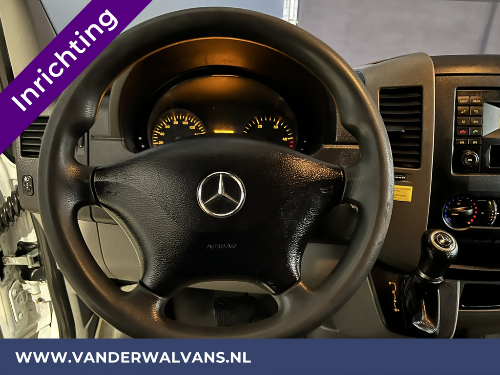 Mercedes-Benz Sprinter 311 CDI Automaat L3H2 *PostNL inrichting* Euro6 Camera | Schappen Doorloopdeur, 270 Gr. achterdeuren, Sidebars 14