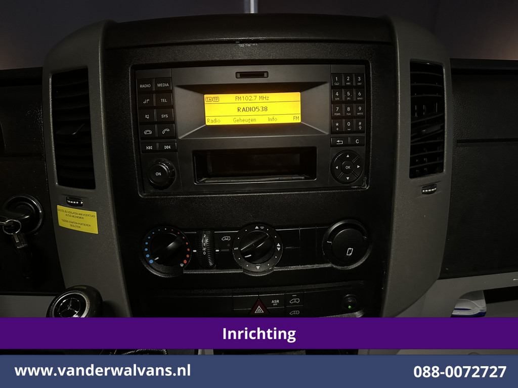 Mercedes-Benz Sprinter 311 CDI Automaat L3H2 *Post NL inrichting* Euro6 Camera | Schappen Doorloopdeur, 270 Gr. achterdeuren, Sidebars 14