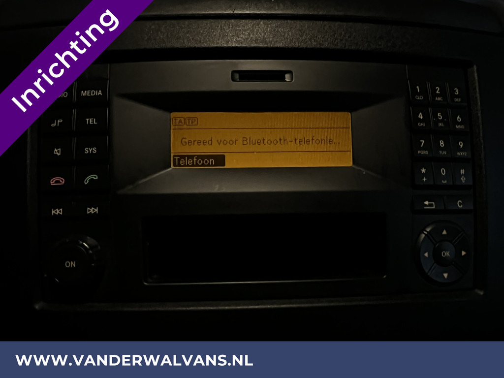 Mercedes-Benz Sprinter 311 CDI Automaat L3H2 *PostNL inrichting* Euro6 Camera | Schappen Doorloopdeur, 270 Gr. achterdeuren, Sidebars 19