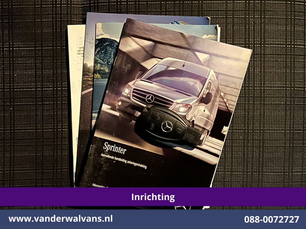 Mercedes-Benz Sprinter 311 CDI Automaat L3H2 *Post NL inrichting* Euro6 Camera | Schappen Doorloopdeur, 270 Gr. achterdeuren, Sidebars 19