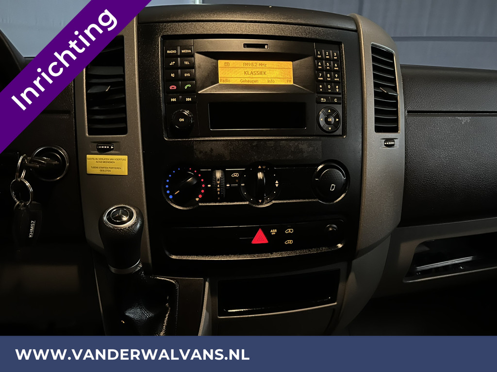 Mercedes-Benz Sprinter 311 CDI Automaat L3H2 *PostNL inrichting* Euro6 | Schappen Doorloopdeur, 270 Gr. achterdeuren, Sidebars 16