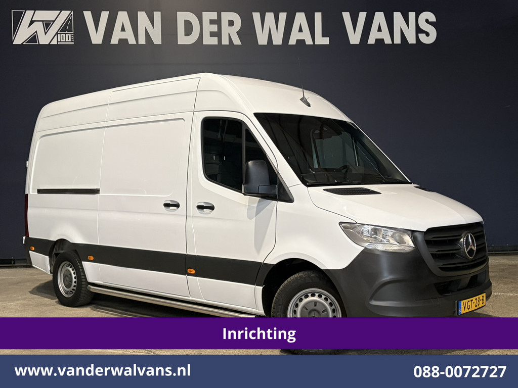 Mercedes-Benz Sprinter 311 CDI L2H2 Inrichting Oprijplaat Euro6 Airco | Omvormer | Camera | Apple Carplay | Compressor Android Auto, Sidebars