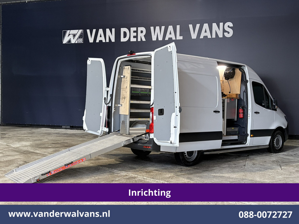 Mercedes-Benz Sprinter 311 CDI L2H2 Inrichting Oprijplaat Euro6 Airco | Omvormer | Camera | Apple Carplay | Compressor Android Auto, Sidebars