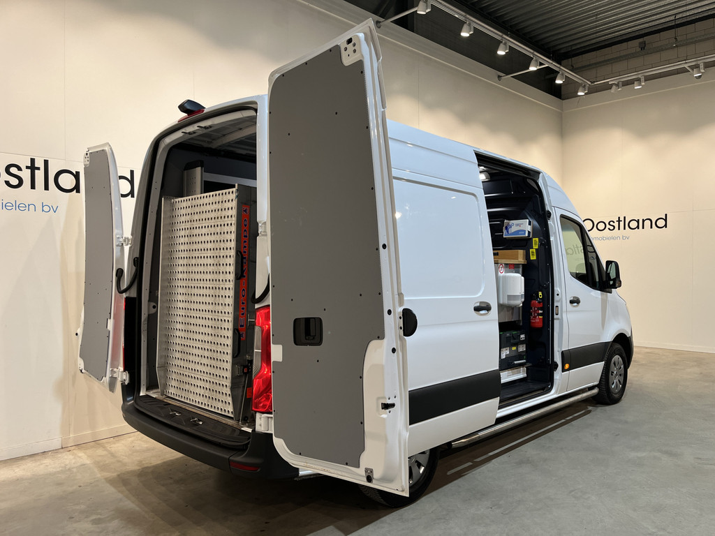 Mercedes-Benz Sprinter 311 CDI L2H2 RWD / Euro 6 / Servicebus / Bott inrichting / 220V / Airco / Oprijplaat / Compressor / CarPlay / Camera 21