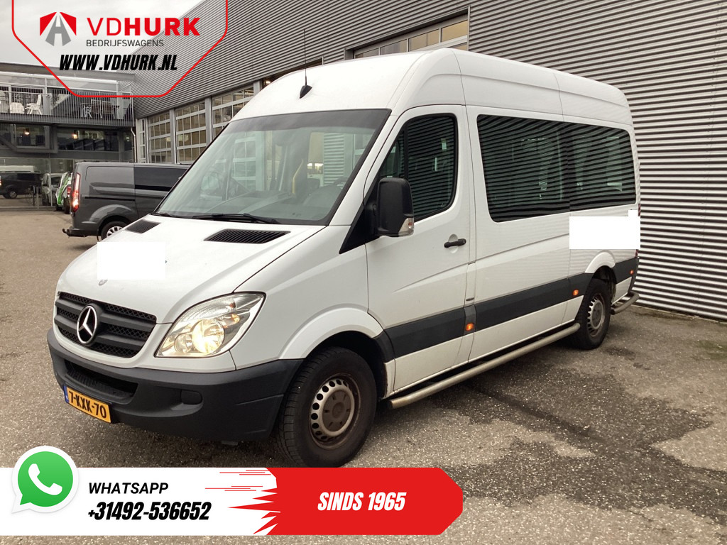 Mercedes-Benz Sprinter 313 2.2 CDI Aut. L2H2 EUR 10.648 Incl. BTW EXPORT Combi/ 9 Persoons/ Kombi/ 9P/ Airco/ Rolstoellift/ Electr. deur/ 8
