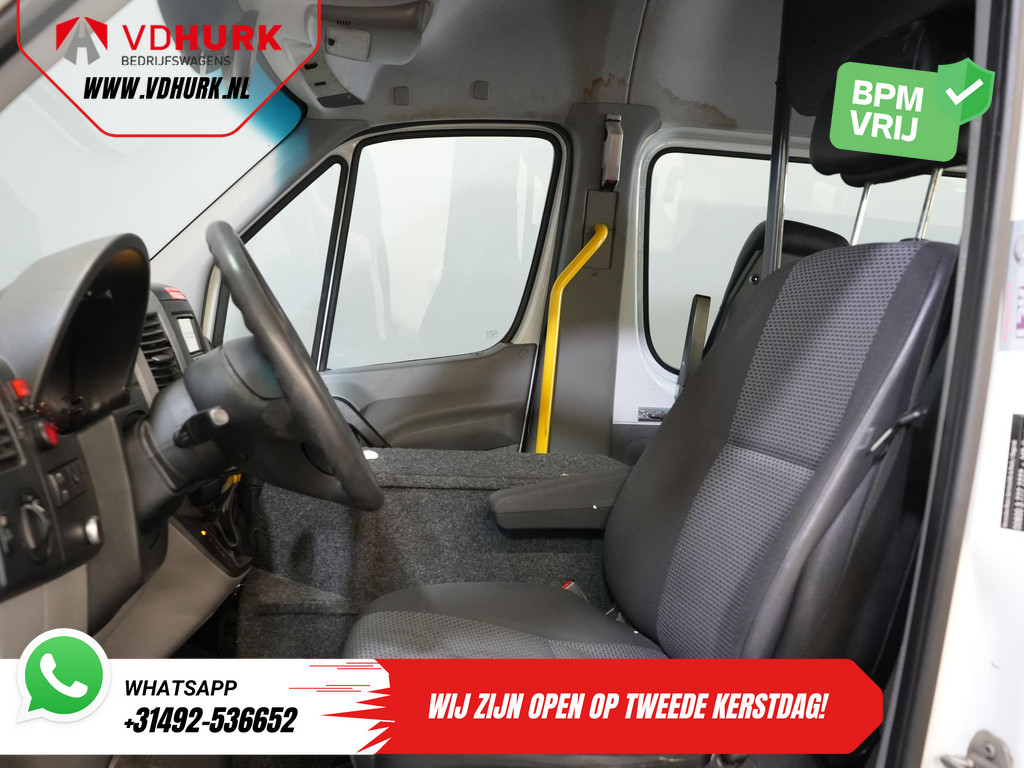 Mercedes-Benz Sprinter 313 2.2 CDI Aut. L2H2 EUR10.768 Incl. BTW BPM VRIJ! EXPORT ONLY Combi/ 9 Persoons/ Kombi/ 9P/ Airco/ Rolstoellift/ Electr. deur 12