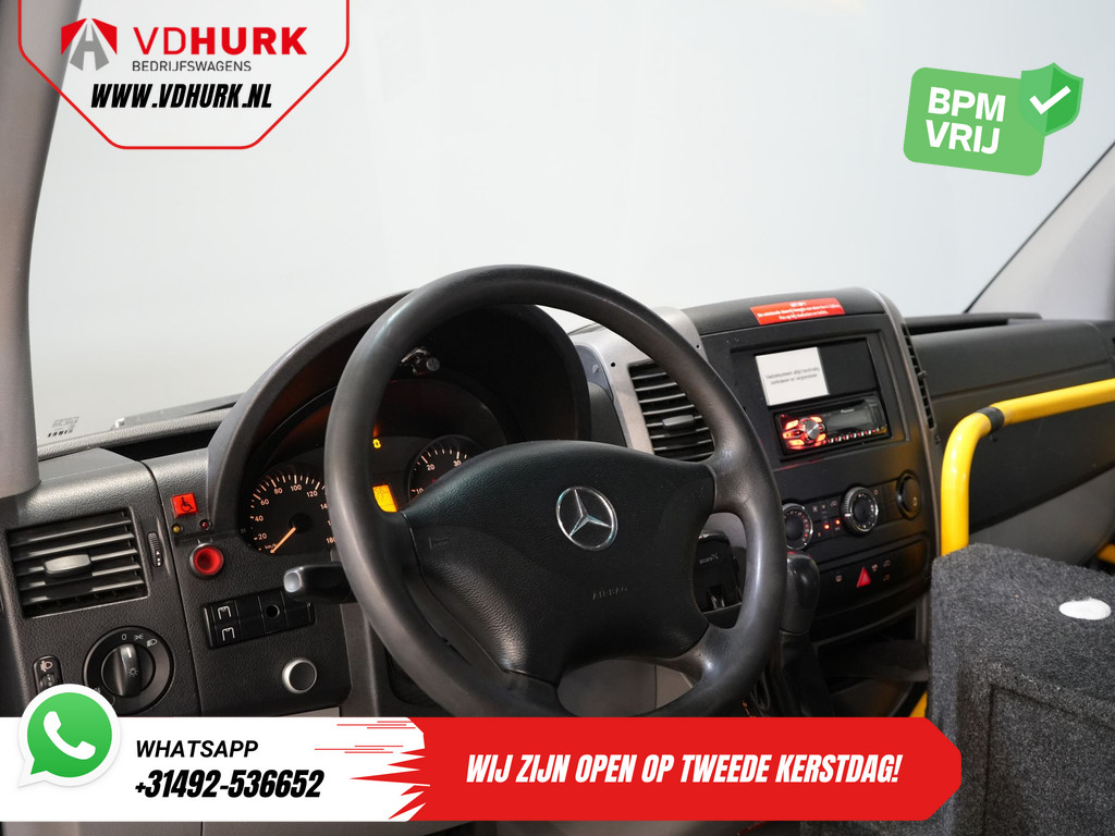 Mercedes-Benz Sprinter 313 2.2 CDI Aut. L2H2 EUR10.768 Incl. BTW BPM VRIJ! EXPORT ONLY Combi/ 9 Persoons/ Kombi/ 9P/ Airco/ Rolstoellift/ Electr. deur 14