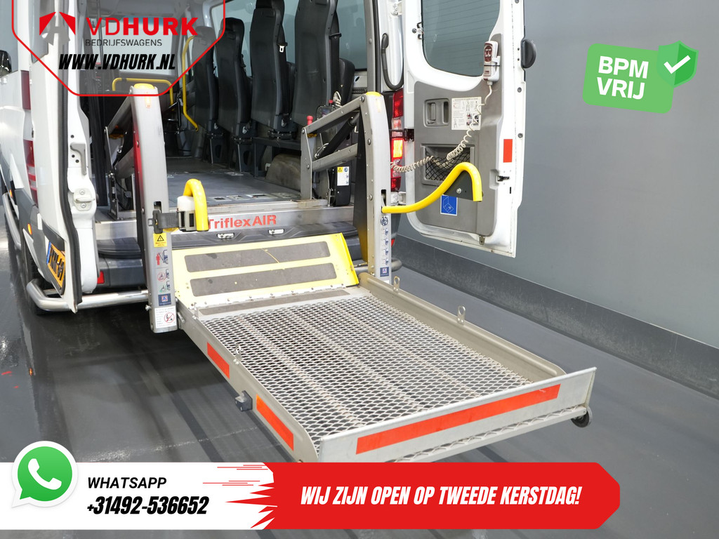 Mercedes-Benz Sprinter 313 2.2 CDI Aut. L2H2 EUR10.768 Incl. BTW BPM VRIJ! EXPORT ONLY Combi/ 9 Persoons/ Kombi/ 9P/ Airco/ Rolstoellift/ Electr. deur 16