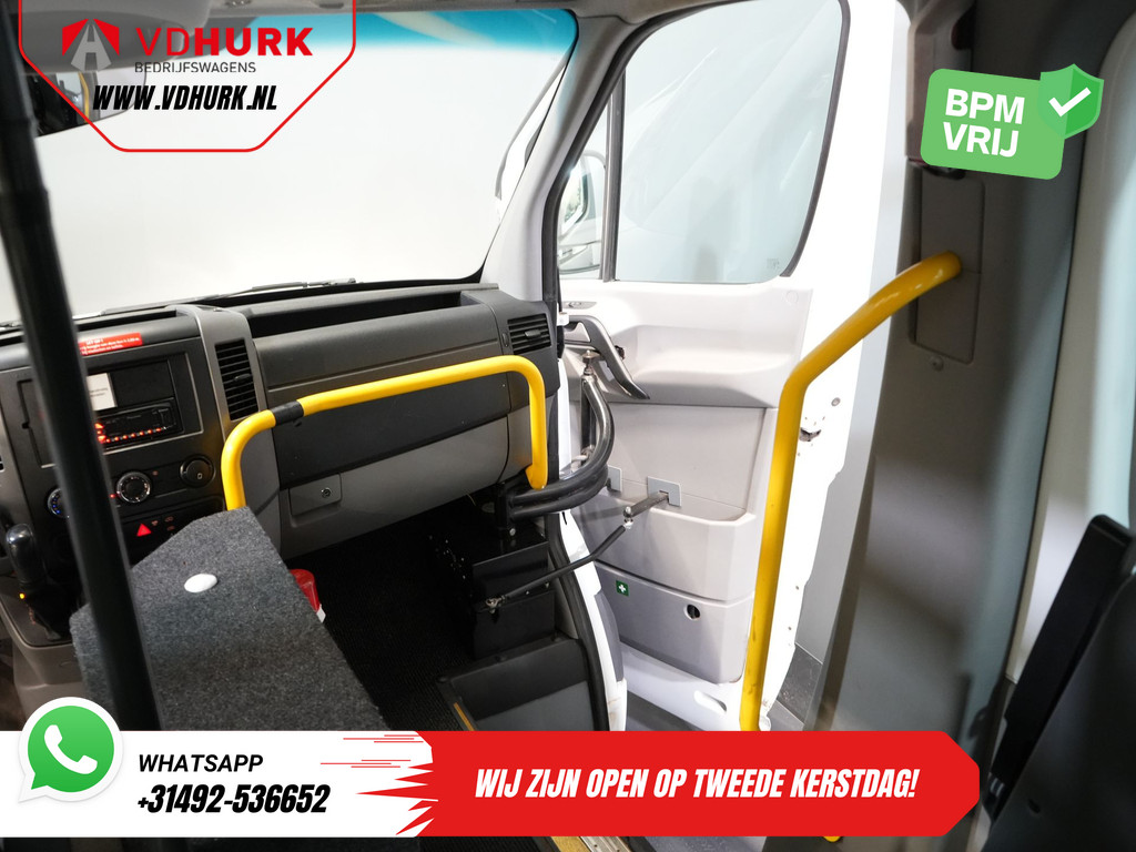 Mercedes-Benz Sprinter 313 2.2 CDI Aut. L2H2 EUR10.768 Incl. BTW BPM VRIJ! EXPORT ONLY Combi/ 9 Persoons/ Kombi/ 9P/ Airco/ Rolstoellift/ Electr. deur 17