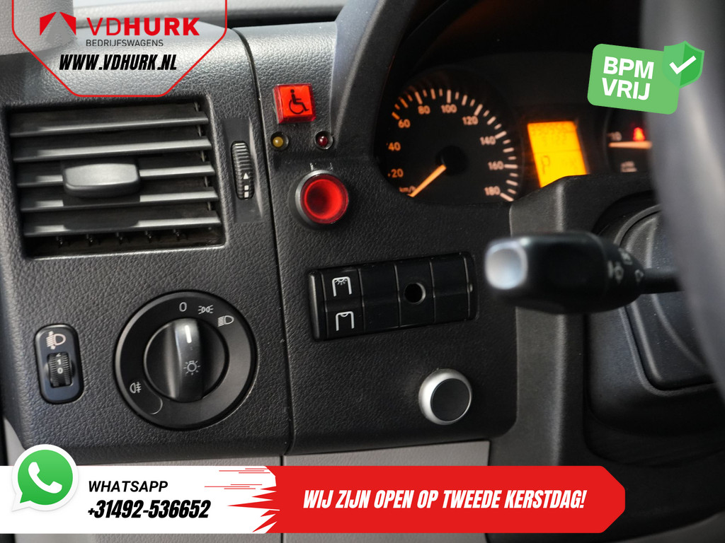 Mercedes-Benz Sprinter 313 2.2 CDI Aut. L2H2 EUR10.768 Incl. BTW BPM VRIJ! EXPORT ONLY Combi/ 9 Persoons/ Kombi/ 9P/ Airco/ Rolstoellift/ Electr. deur 18