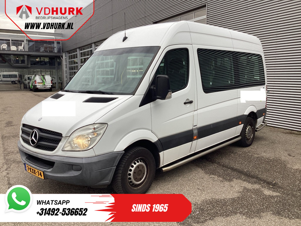 Mercedes-Benz Sprinter 313 2.2 CDI Aut. L2H2 EUR 9.922 Incl. BTW EXPORT Combi/ 9 Persoons/ Kombi/ 9P/ Airco/ Rolstoellift/ Electr. deur/ APK 9-2026 8