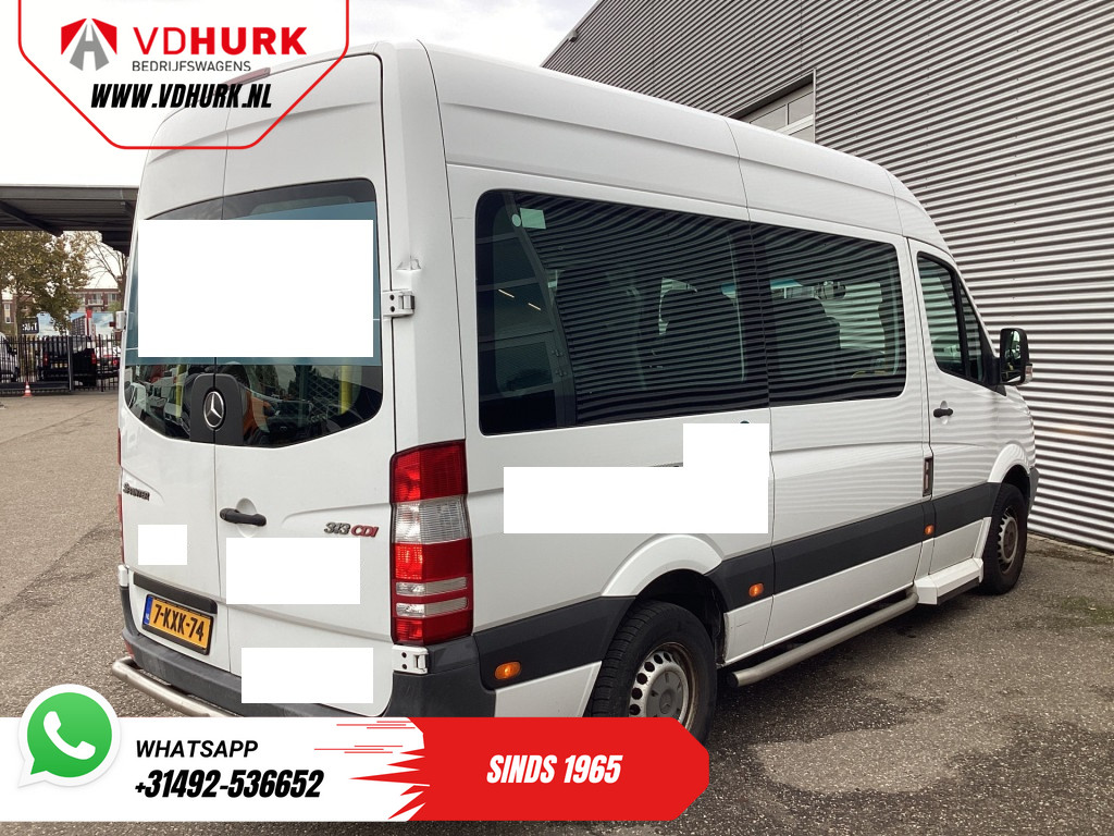Mercedes-Benz Sprinter 313 2.2 CDI Aut. L2H2 EUR 9.922 Incl. BTW EXPORT Combi/ 9 Persoons/ Kombi/ 9P/ Airco/ Rolstoellift/ Electr. deur/ APK 9-2026 9
