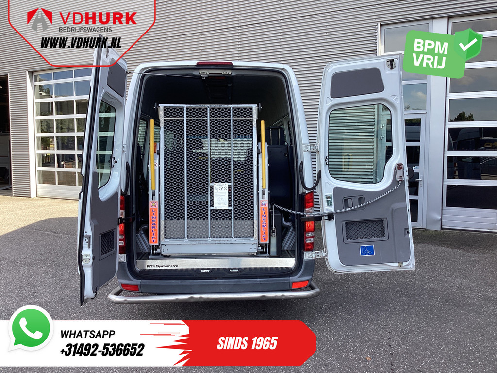 Mercedes-Benz Sprinter 313 2.2 CDI Aut. L3H2 EUR10.890,- incl BTW (BPM VRIJ) EXPORT Combi/ 9 persoons/ Kombi/ 9P/ Rearbar/ Sidebars/ Airco/ Rolstoellift 12