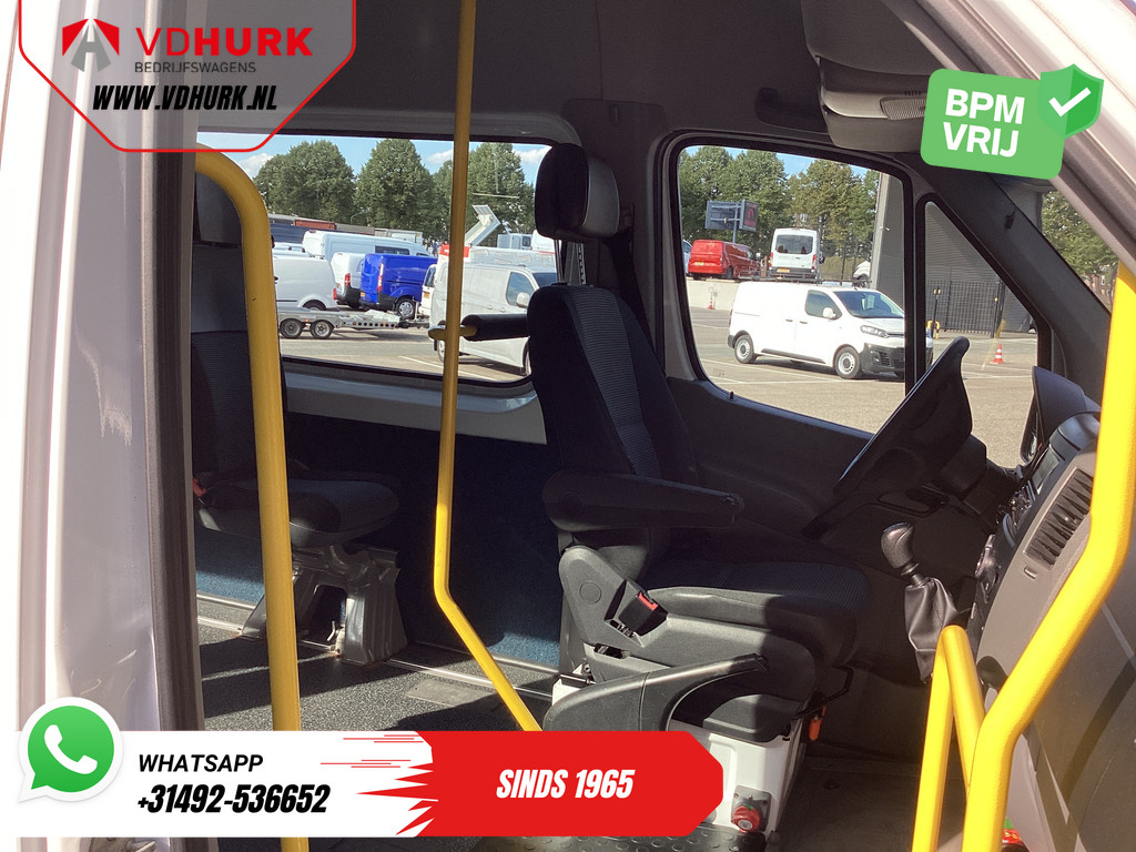 Mercedes-Benz Sprinter 313 2.2 CDI L3H2 EUR10.890,- incl BTW (BPM VRIJ) EXPORT Combi/ 9 Persoons/ Kombi/ 9P/ Rearbar/ Sidebars/ Airco/ Rolstoellift 10