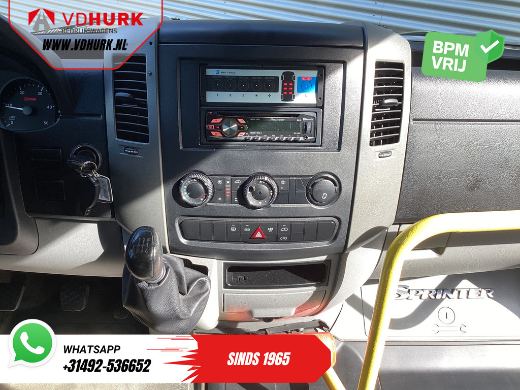 Mercedes-Benz Sprinter 313 2.2 CDI L3H2 EUR10.890,- incl BTW (BPM VRIJ) EXPORT Combi/ 9 Persoons/ Kombi/ 9P/ Rearbar/ Sidebars/ Airco/ Rolstoellift 11