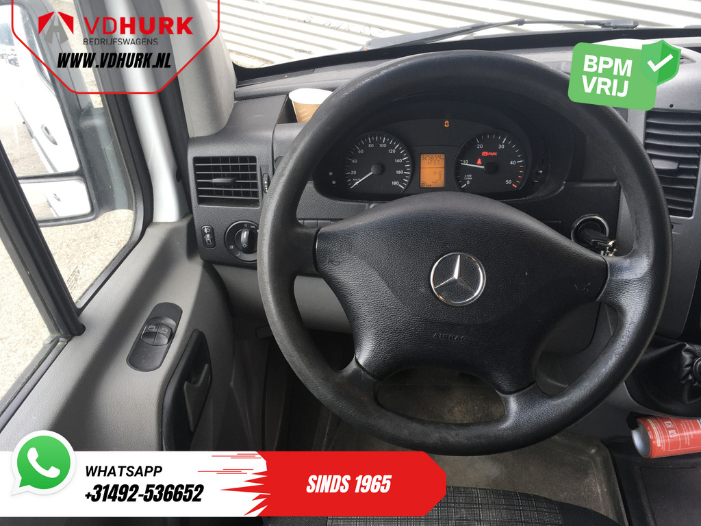 Mercedes-Benz Sprinter 313 2.2 CDI L3H2 EUR10.890,- incl BTW (BPM VRIJ) EXPORT ONLY Combi/ 9 persoons/ Kombi/ 9P/ Rearbar/ Sidebar/ Airco/ Rolstoellift 10