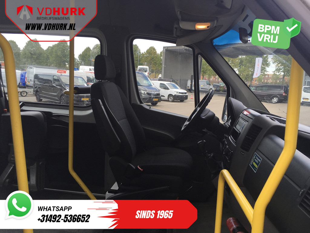 Mercedes-Benz Sprinter 313 2.2 CDI L3H2 EUR10.890,- incl BTW (BPM VRIJ) EXPORT ONLY Combi/ 9 persoons/ Kombi/ 9P/ Rearbar/ Sidebar/ Airco/ Rolstoellift 9