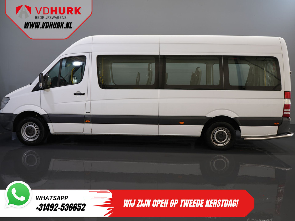 Mercedes-Benz Sprinter 313 2.2 CDI L3H2 EUR9.922 Incl. BTW BPM VRIJ! EXPORT Combi/ 9 Persoons/ Kombi/ 9P/ Airco/ Rolstoellift 10