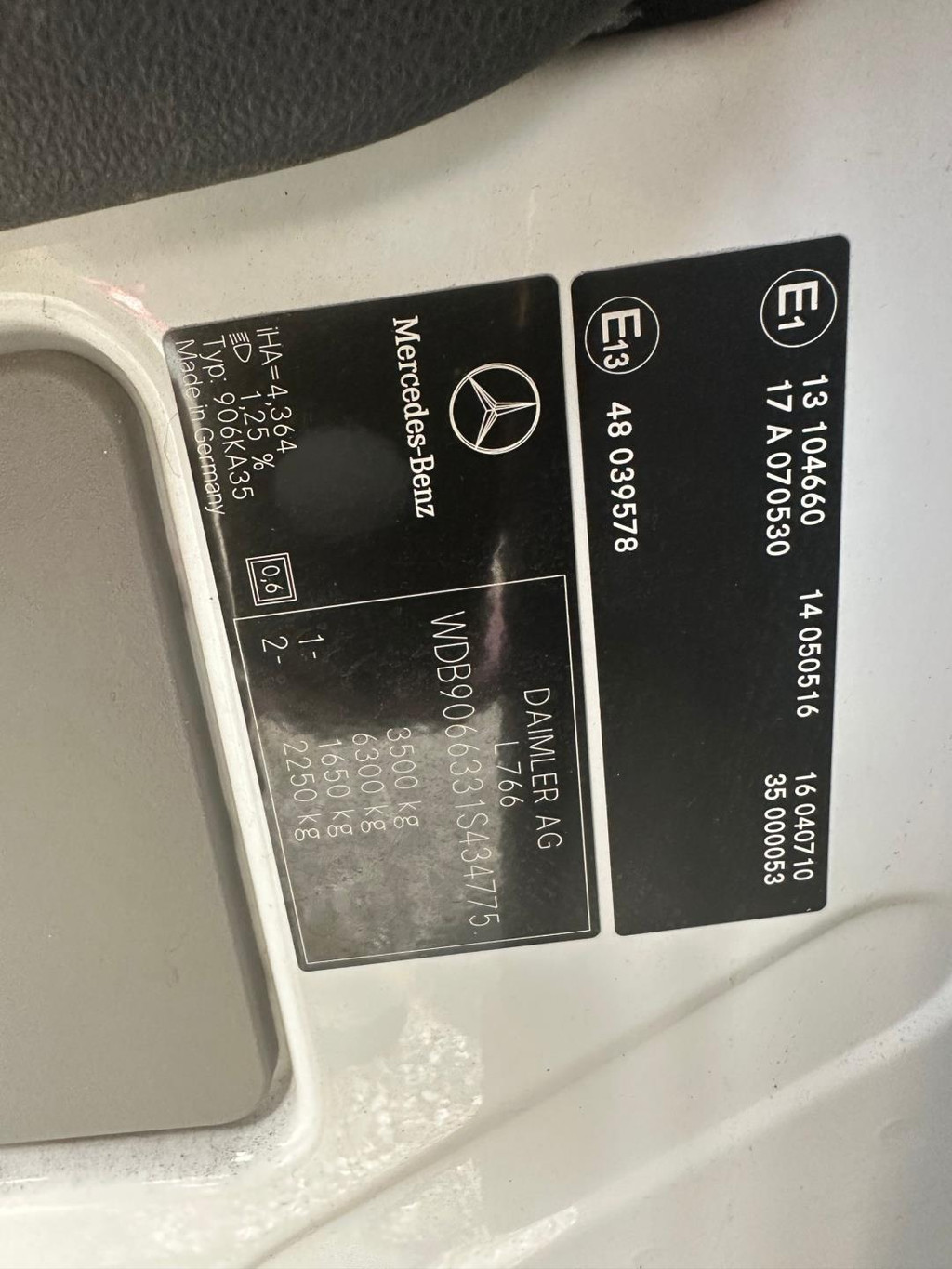 Mercedes-Benz Sprinter 313CDi,95kw,E4,AIRCO,L2,1-2010:4495,-EX 13