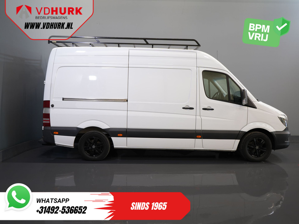 Mercedes-Benz Sprinter 314 2.2 CDI L2H2 E6 BPM VRIJ! 2.8t Trekverm./ 270Gr.Deuren/ Imperiaal/ LMV/ Camera/ Airco/ Trekhaak 11