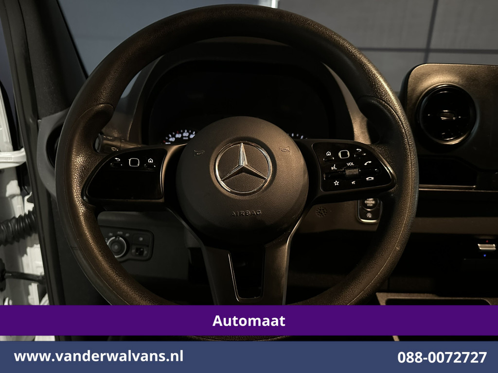 Mercedes-Benz Sprinter 314 CDI 143pk 9G-Tronic Automaat L2H1 Euro6 Airco | Camera | Navigatie | Apple Carplay | Android Auto Leder, Trekhaak, Parkeersensoren, Bijrijdersbank 16