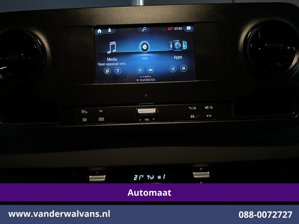 Mercedes-Benz Sprinter 314 CDI 143pk 9G-Tronic Automaat L2H1 Euro6 Airco | Camera | Navigatie | Apple Carplay | Android Auto Leder, Trekhaak, Parkeersensoren, Bijrijdersbank 18