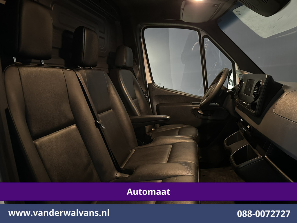 Mercedes-Benz Sprinter 314 CDI 143pk 9G-Tronic Automaat L2H1 Euro6 Airco | Camera | Navigatie | Apple Carplay | Android Auto Leder, Trekhaak, Parkeersensoren, Bijrijdersbank 7