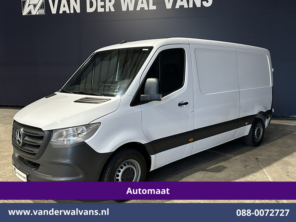 Mercedes-Benz Sprinter 314 CDI 143pk 9G-Tronic Automaat L2H1 Euro6 Airco | Camera | Navigatie | Apple Carplay | Android Auto Leder, Trekhaak, Parkeersensoren, Bijrijdersbank 8