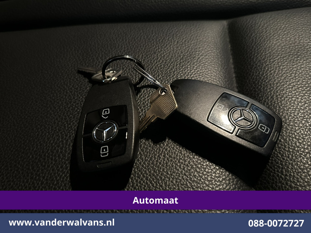 Mercedes-Benz Sprinter 314CDI 143pk Automaat Bakwagen 21m3 KUUB Laadklep Zijdeur Euro6 Airco | Bijrijdersbank Lat om Lat betimmering, Leder 17