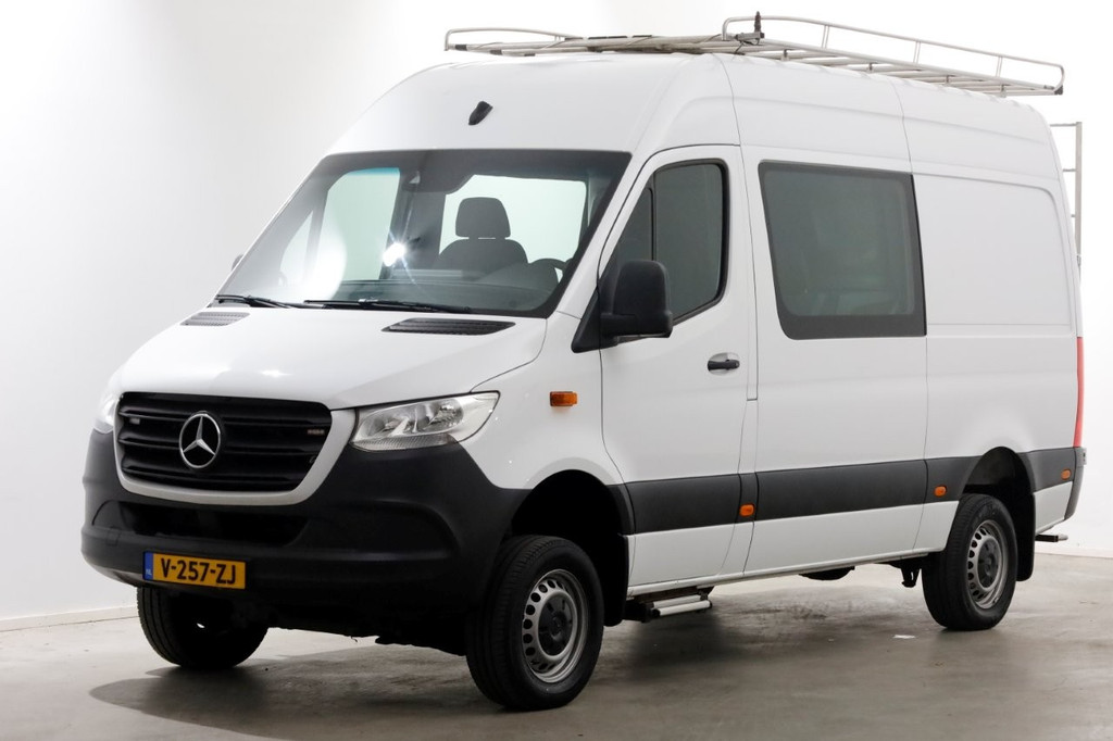 Mercedes-Benz Sprinter 314 CDI 143pk E6 L2H2 4x4 ZG1 D.C. Airco/Navi/Trekhaak 2800kg 05-2019 10