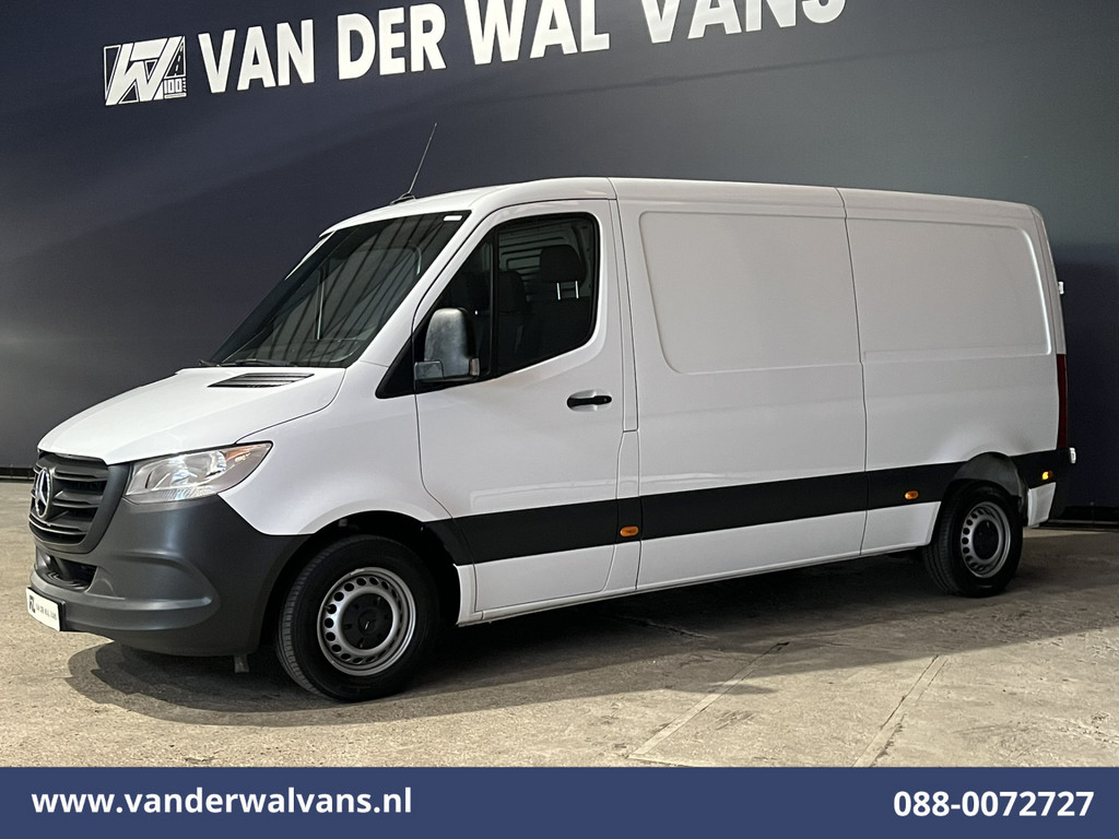 Mercedes-Benz Sprinter 314 CDI 143pk L2H1 Euro6 Airco | Camera | Navigatie | Apple Carplay | Android Auto | Cruisecontrol Chauffeursstoel, Bijrijdersbank 10